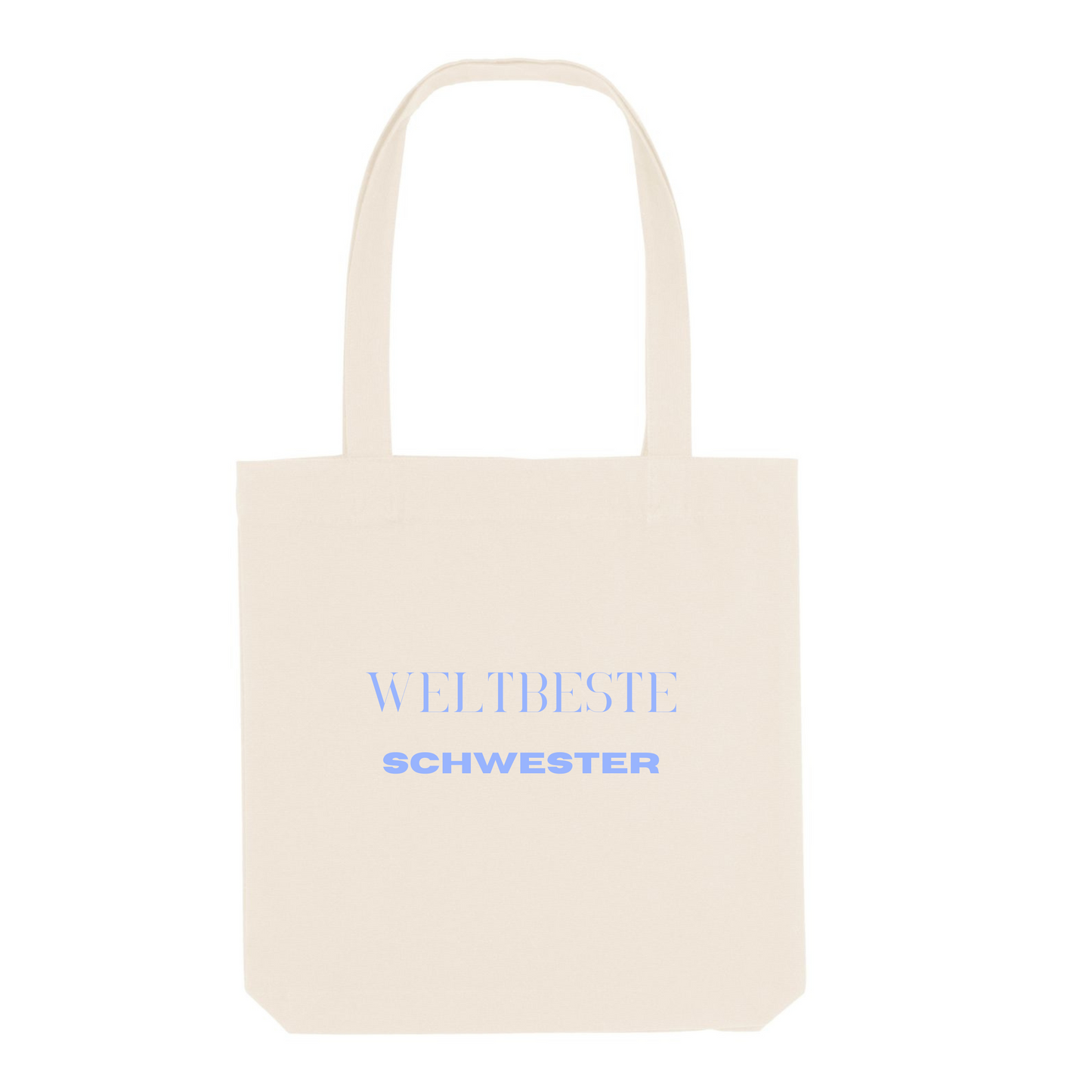 Weltbeste Schwester – Jutebeutel