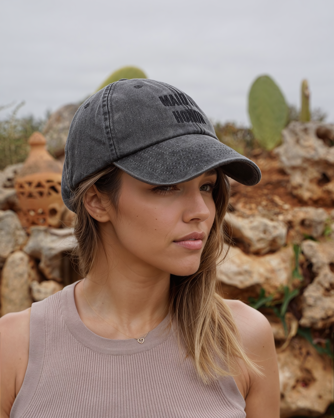 Maid of Honour - Bestickte Vintage Cap