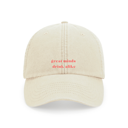Great minds drink alike - Cap