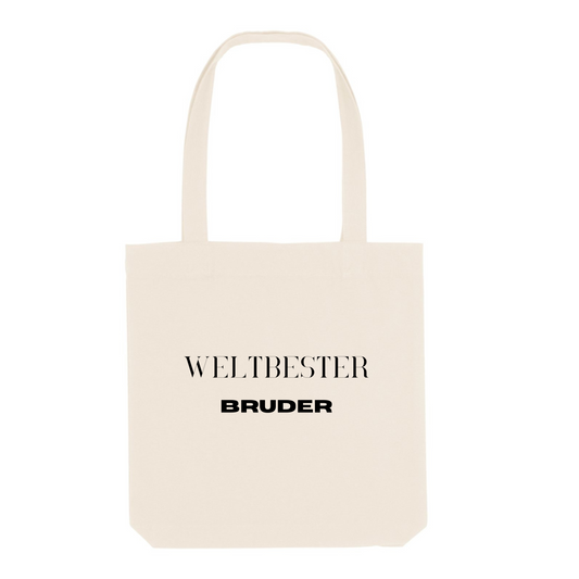Weltbester Bruder – Jutebeutel