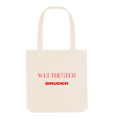 Weltbester Bruder – Jutebeutel