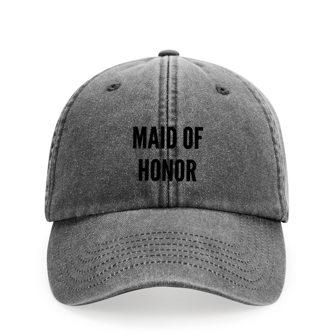 Maid of Honour - Bestickte Vintage Cap