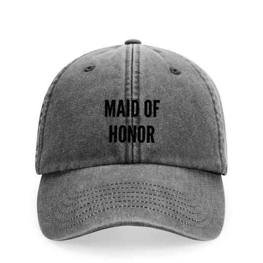 Maid of Honour - Bestickte Vintage Cap