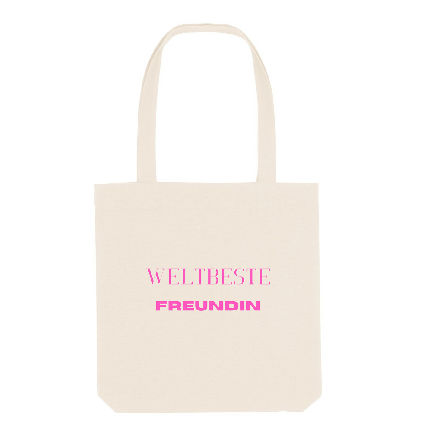 Weltbeste Freundin – Jutebeutel