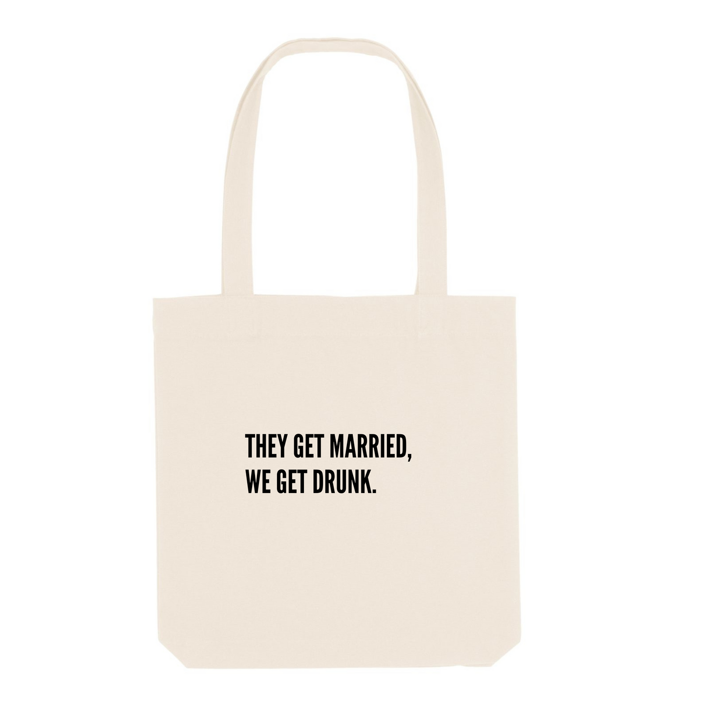 Married & Drunk - Gewebte Tragetasche