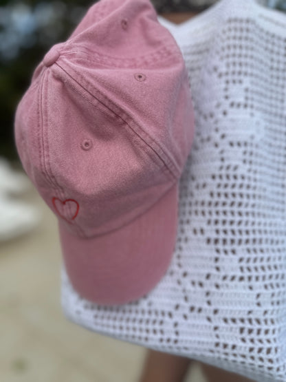 Heart Cap – Minimal Statement Cap | Adept Studios